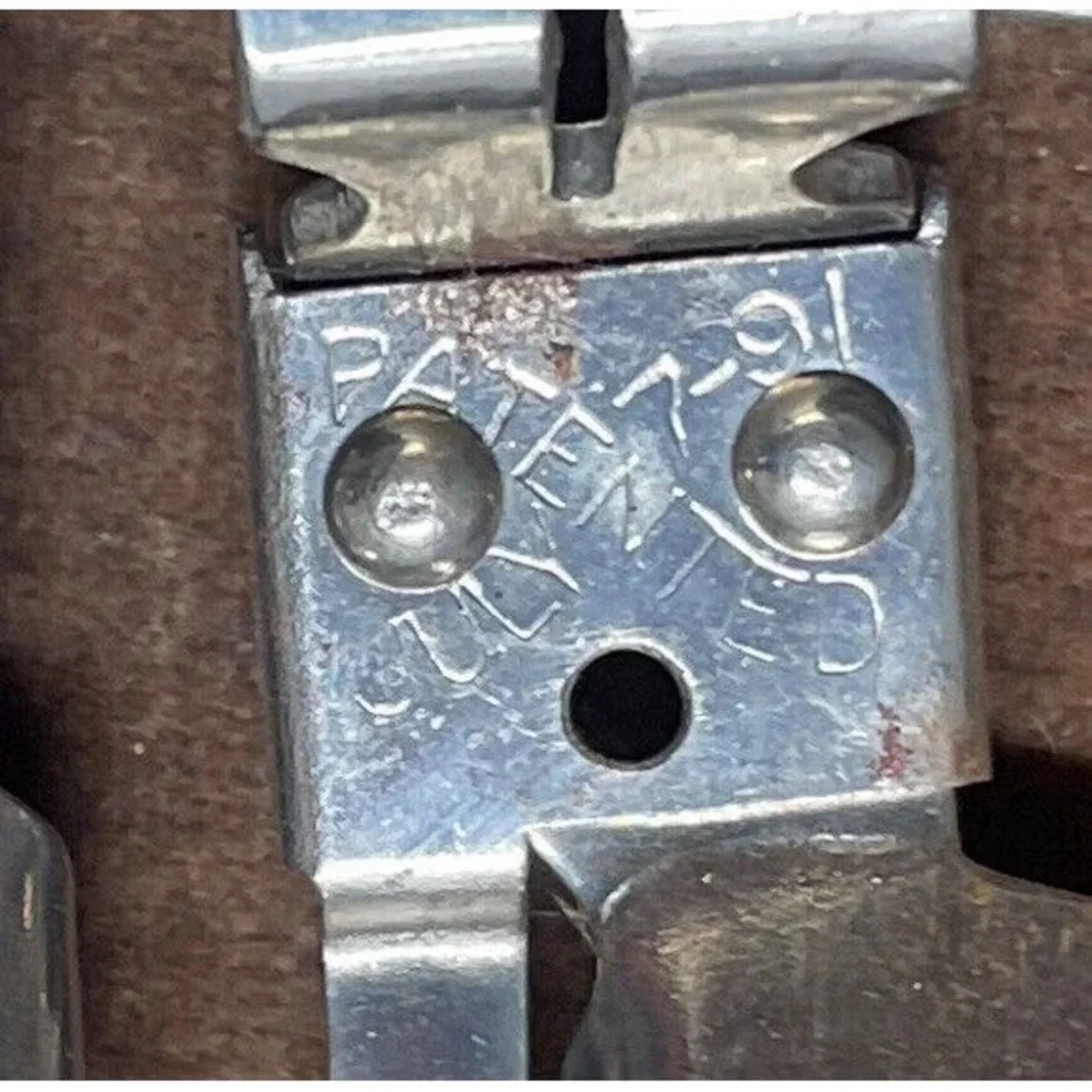 1891‎ Period Rotary Greist Sewing Machine Attachment Box & Contents Excellent